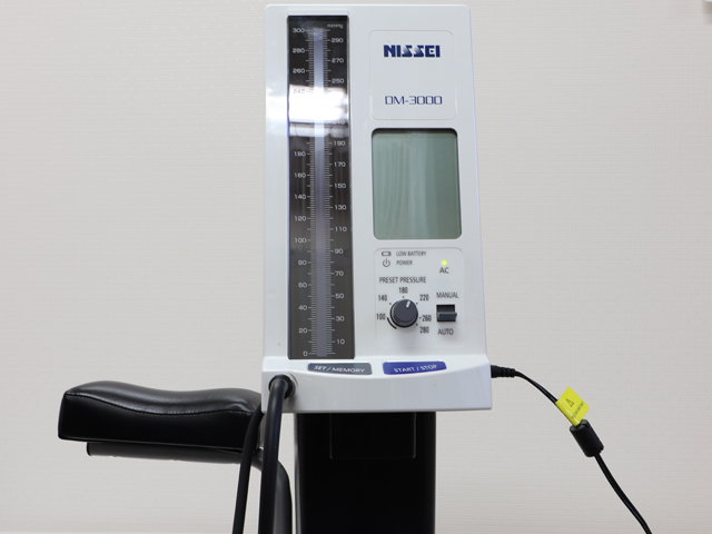 水銀柱イメージデジタル血圧計